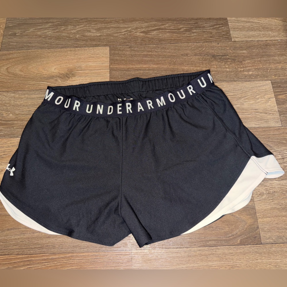 Under Armour Black Active Skort with White Logo
